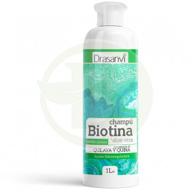 Shampoo Biotina e Aloe Vera Cabelo Oleoso 1Lt. Drasanvi