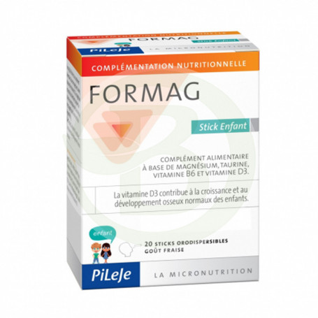 Formag Infantil 20 Sticks Morango