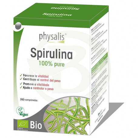 Spirulina 200 comprimidos Physalis