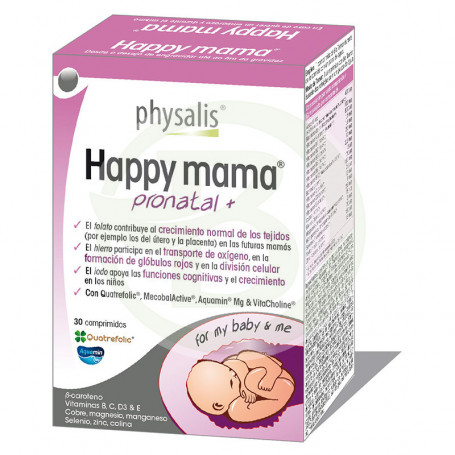 Cápsulas Happy Mama Pronatal 45 Physalis