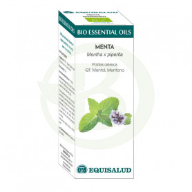 Bio óleo essencial de hortelã 10ml. Equisalud