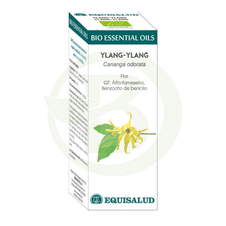 Óleo essencial bio Ylang-Ylang 10Ml. Equisalud