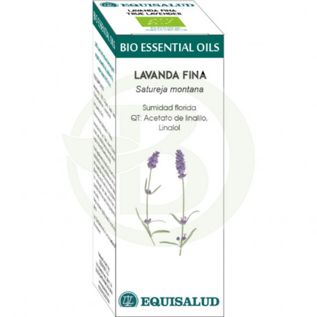 Óleo Essencial Bio Fino de Lavanda 10Ml. Equisalud