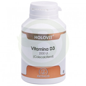 Holovit Vitamina D3 2.000 UI 180 Cápsulas Equisalud