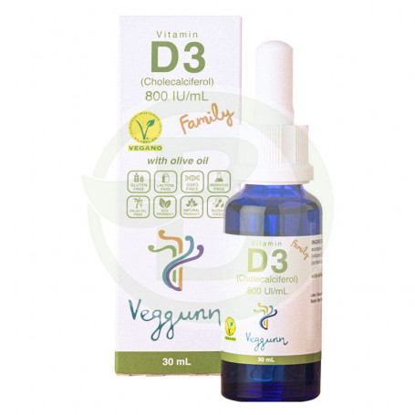 Vitamina D 30Ml. Veggunn