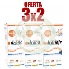 Pacote de complexo de drenagem 3x2 500ml. Pinisan