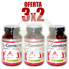 Pacote 3x2 L-Carnitina 100 Cápsulas Pinisan