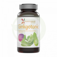 Ginkgotonic 420Mg. 60 cápsulas do mundo natural