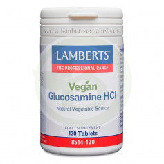 Glucosamina Vegetariana Hci 120 Comprimidos Lamberts