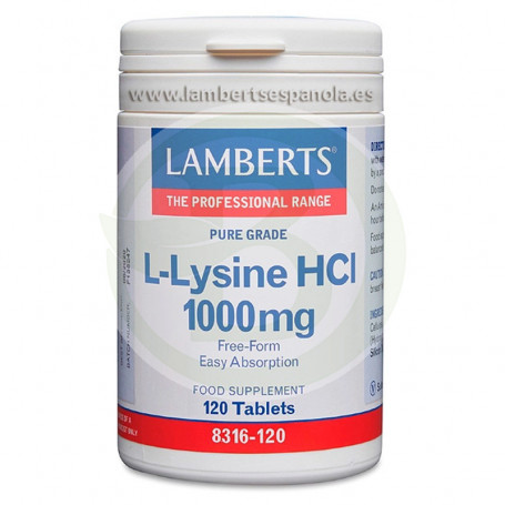 Comprimidos de L-Lysine 120 Lamberts