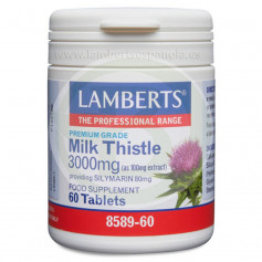 Milk Thistle 3.000Mg. 60 comprimidos Lamberts