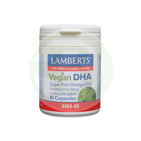 Vegan Dha 250Mg. 60 cápsulas lamberts