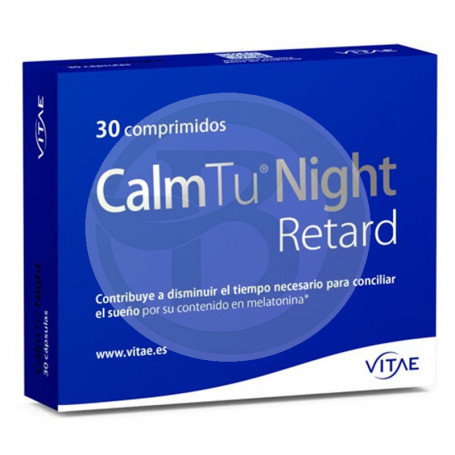 Calmtu Night Retard 30 Tablets Vitae