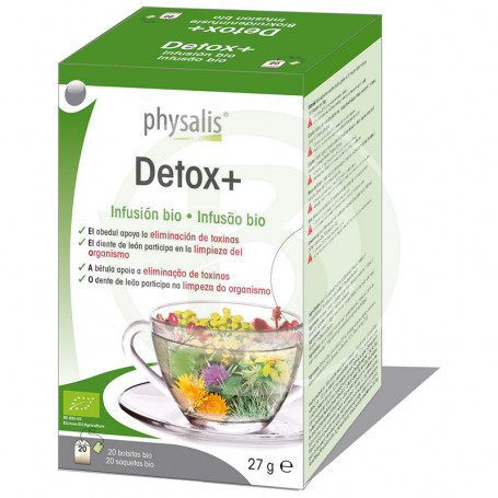 Filtros Detox + 20 Physalis