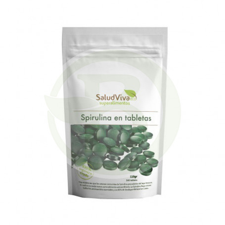 Espirulina em comprimidos 125Gr. Living Health