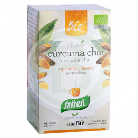 Sanaflor Turmeric Chai 20 Filtros Santiveri