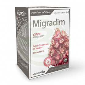 Migradim Neurasites 60 cápsulas com dieta