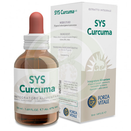 SYS Turmeric 50Ml. Forza Vitale