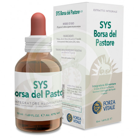 SYS Borsa Pastore 50Ml. Forza Vitale