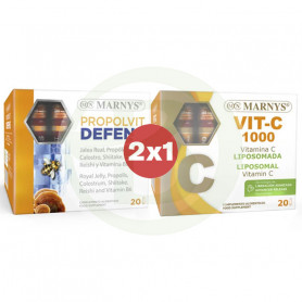 2X1 Propolvit Defens e Vitamina C Marnys