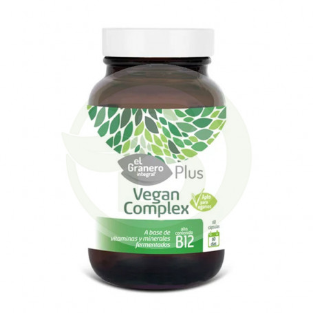 Vegan Complex 457Mg. 60 cápsulas El Granero