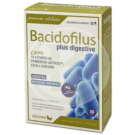 Bacidofilus 60 cápsulas com dieta