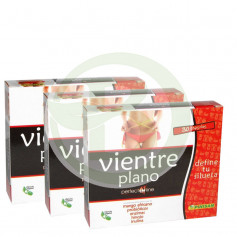 Pacote 3x2 Perfect Line Flat Belly 30 cápsulas Pinisan