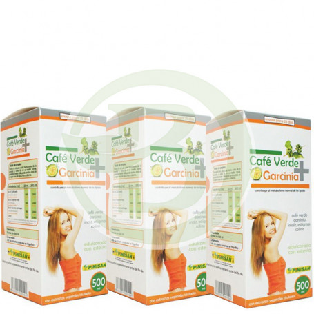 Embale 3x2 Café Verde com Garcinia 500Ml. Pinisan