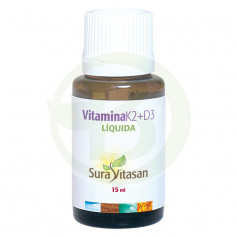 Vitamina K2 e D3 15Ml. Sura Vitasan