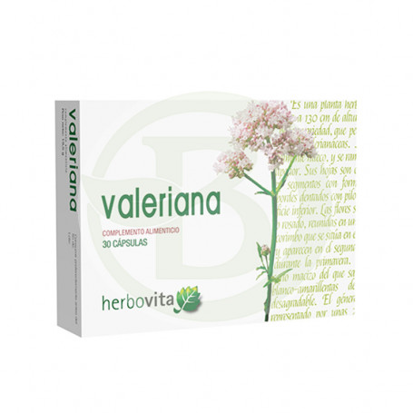 Valerian 30 Cápsulas Herbovita