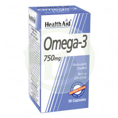 OMEGA 3 750Mg. 30 CÁPSULAS DE AUXÍLIOS DE SAÚDE