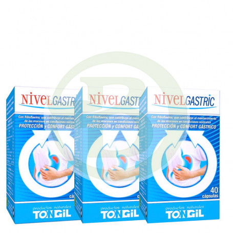 Pack 3x2 Nivelgastric 40 Cápsulas Tongil