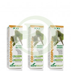 Pacote 3x2 Composor 19 Depulan Complex 50Ml. Soria Natural