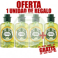 Shila Eucalyptus Shampoo Pacote 4x3