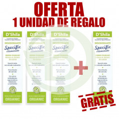 Pack 4x3 Creme Desodorante Específico 50Ml. Shila