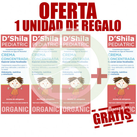 Pack 4x3 Crema Concentrada Pediatric Shila