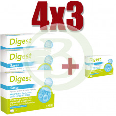 Pacote 4x3 Gases Digestos 60 Tabletes Eladiet