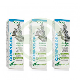 Pack 3x2 Composor 21 Obestane Complex 50Ml. Soria Natural