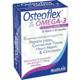 Osteoflex + Omega 3 30 + 30 Tablets Health Aid