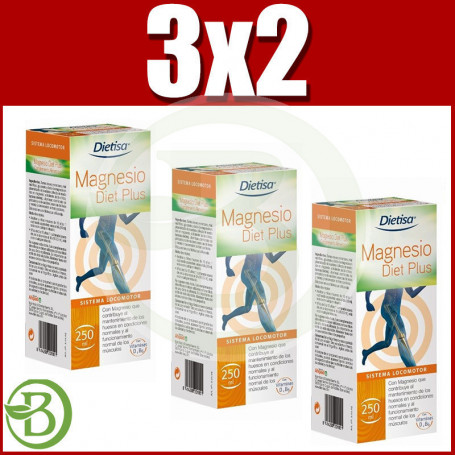 Magnesiodiet Plus 250Ml. Dietisa