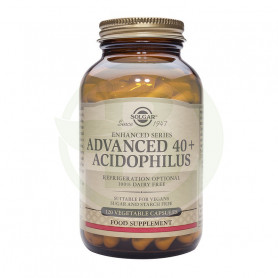 40 Plus Acidophilus Advanced 60 Cápsulas Solgar