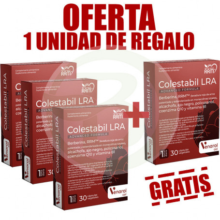 Embalar 3x2 Colestabil LRA 30 Herbora Cápsulas