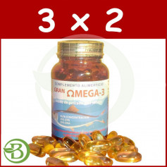 Pacote 3x2 Great Omega 3 Golden Green 60 cápsulas