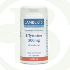 L-tirosina 500Mg. Lamberts