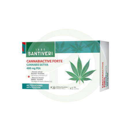 Cannabiactive Forte 20 Pérolas Santiveri