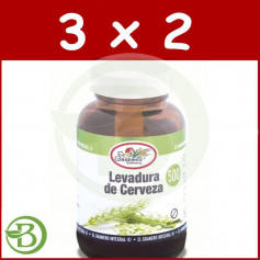 Pacote 3x2 Levedura de Cerveja 500 Pastilhas El Granero