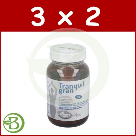 Pack 3x2 Tranquilgran 60 Capsulas Granero