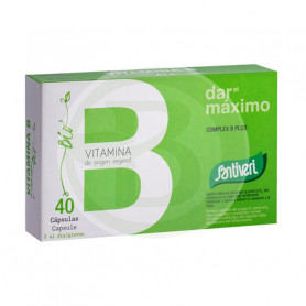 Vitaminas Complexo B Plus 40 Comprimidos Santiveri