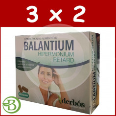 Pack 3x2 Balantium Hypermonium Retard 45 Cápsulas Derbos