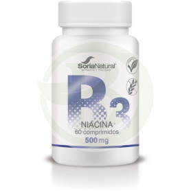 Vitamina B3 (niacina) 1000 mg. X 60 Liberação Sustentada Soria Natural